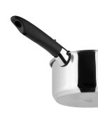 3 Casseroles Inox grises