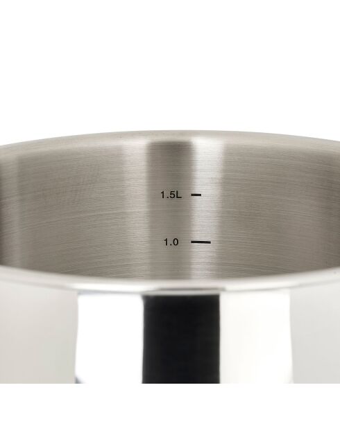 Casserole Inox Sitamovible Arpege grise - D.18 cm