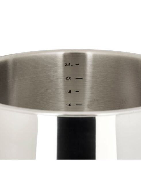 Casserole Inox Sitamovible Arpege grise - D.20 cm