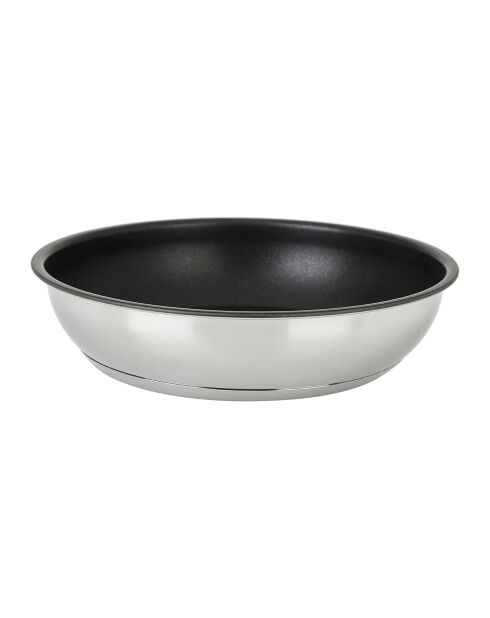 Poêle Inox Sitramovible Arpege grise - D.20 cm