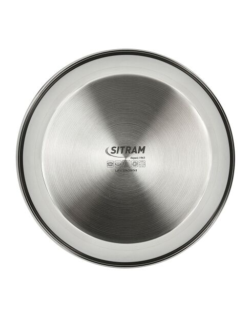 Poêle Inox Sitramovible Arpege grise - D.20 cm