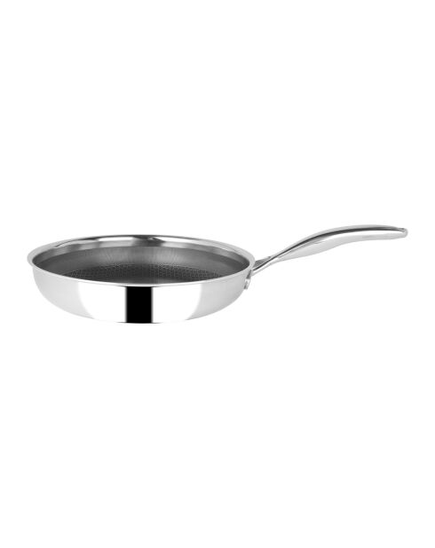 Poêle Inox Caractere grise - D.28 cm