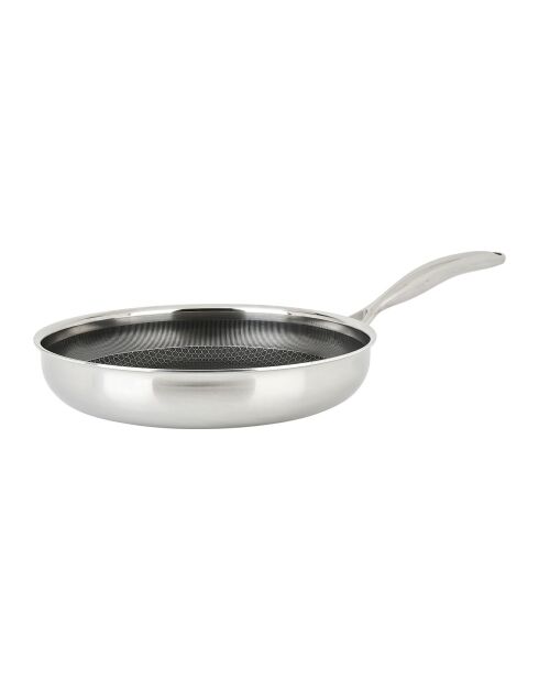 Poêle Inox Caractere grise - D.30 cm