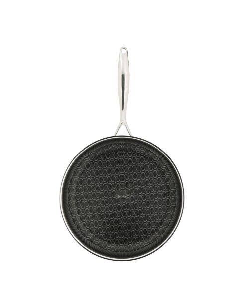 Poêle Inox Caractere grise - D.30 cm