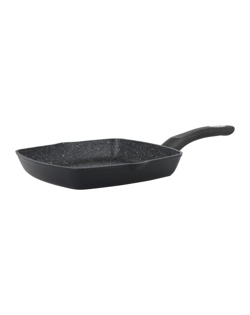 Gril Aluminium forgé Granite  gris -  27x44x4 cm