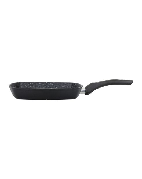 Gril Aluminium forgé Granite  gris -  27x44x4 cm