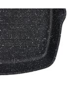 Gril Aluminium forgé Granite  gris -  27x44x4 cm