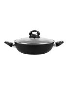 Sautoir Aluminium forgé Granite gris - D.26 cm