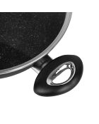 Sautoir Aluminium forgé Granite gris - D.26 cm