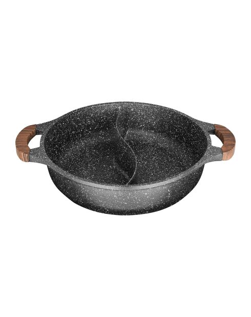 Sautoir 2 compartiments  gris -  29.5x7.5x39.5 cm