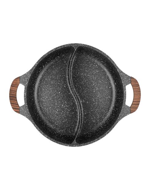 Sautoir 2 compartiments  gris -  29.5x7.5x39.5 cm