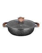 Sautoir 2 compartiments  gris -  29.5x7.5x39.5 cm
