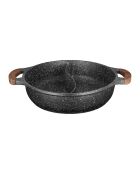 Sautoir 2 compartiments  gris -  29.5x7.5x39.5 cm