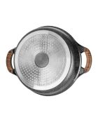 Sautoir 2 compartiments  gris -  29.5x7.5x39.5 cm