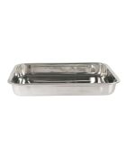 Plat à four Inox Essential gris - 30x6x42 cm|