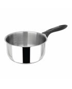 Casserole Inox Essential gris - D.16 cm
