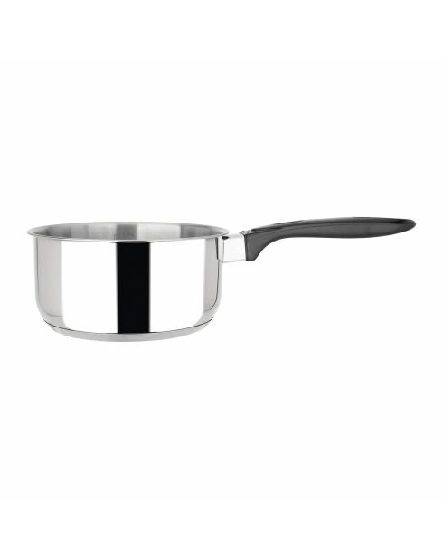 Casserole Inox Essential gris - D.16 cm