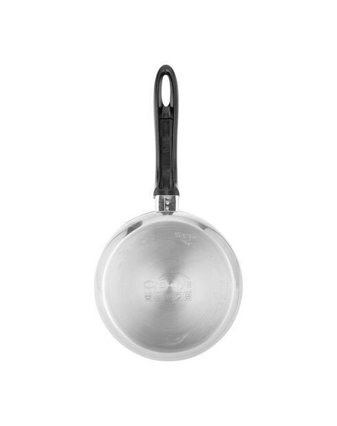 Casserole Inox Essential gris - D.16 cm