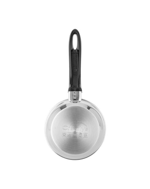 Casserole Inox Essential gris - D.12 cm