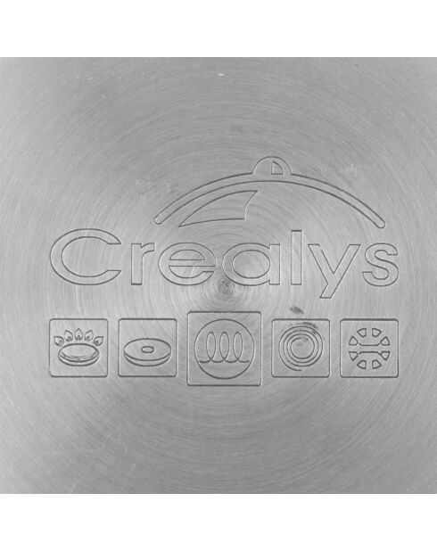 Casserole Inox Essential gris - D.12 cm