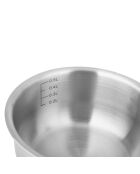 Casserole Inox Essential gris - D.12 cm