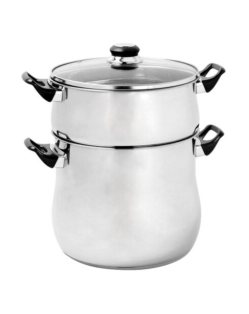 Couscoussier Essential gris - D.22 cm