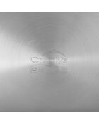 Disque à induction Inox Essential gris - D.23 cm