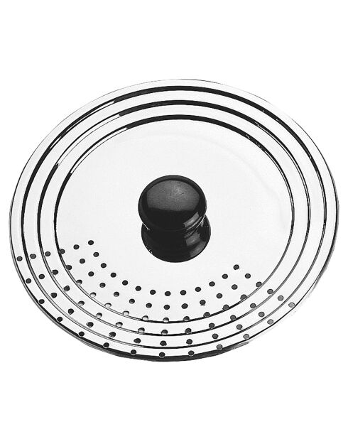 Couvercle passoire Inox easy Golden gris