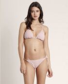 Maillot de bain 2 Pièce Rideau rose