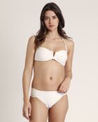 Maillot de bain 2 Pièce Bandeau Waves blanc