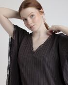 Robe de plage noire