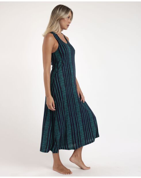 Robe de nuit verte