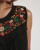 Robe Jardin des délices noire