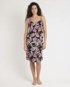 Robe à bretelles multicolore