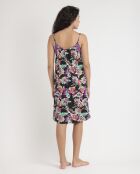 Robe à bretelles multicolore