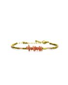 Bracelet Dana Rhodonite hématite
