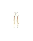 Boucles d'oreilles Alya Rubis quartz rose