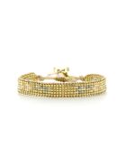 Bracelet golden Ivoire Ines nude champagne
