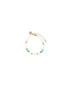 Bracelet Ibiza Beach white gold blanc turquoise