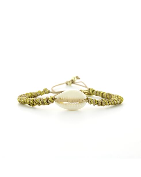 Bracelet golden Ivoire Lea nude champagne