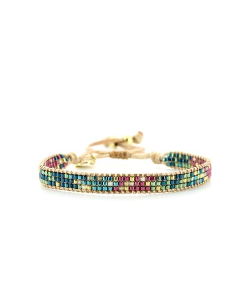 Bracelet Tout ce qui Brille bleu vert violet