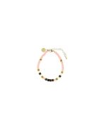 Bracelet Ibiza Beach black gold noir/blanc/rose