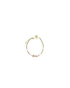 Bracelet Ambre hématites dorées tourmaline