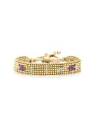 Bracelet Princesse Dahlia Ines vert doré