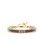 Bracelet Tout ce qui Brille bleu vert violet