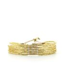 Bracelet golden Ivoire Keira nude champagne
