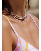 Bracelet Ibiza Beach pink gold rose noir
