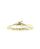 Bracelet golden Ivoire Ella nude champagne