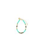 Bracelet Ibiza Beach turquoise gold turquoise blanc