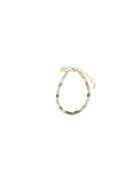 Bracelet Mila gold blanc bleu